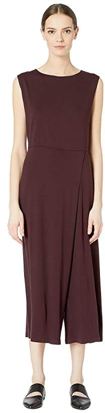 eileen fisher bateau neck jumpsuit