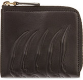 Thumbnail for your product : Alexander McQueen Ribcage zipped coin purse