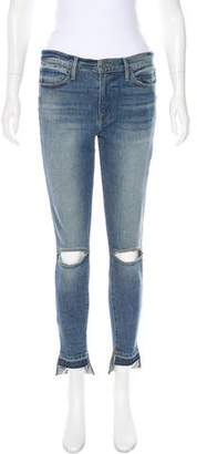Frame Denim Distressed Mid-Rise Jeans w/ Tags