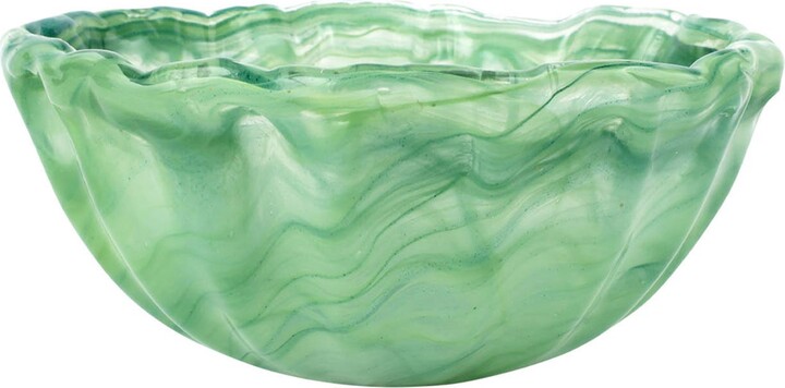 Vietri Onda Green Glass Small Bowl