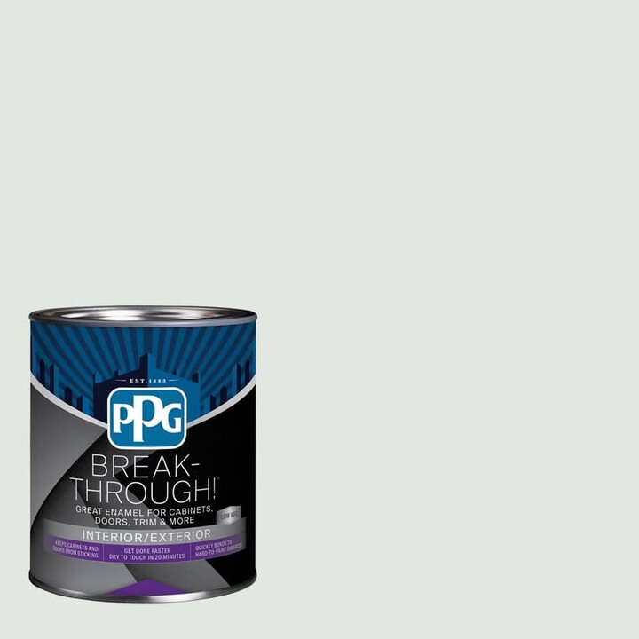 1 qt. PPG1134-2 Tidal Foam Semi-Gloss Door, Trim & Cabinet Paint