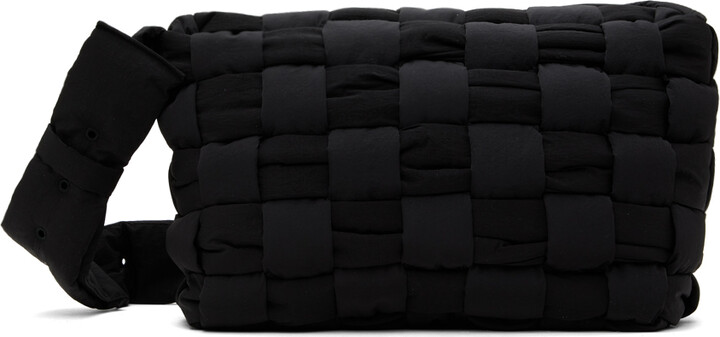 Bottega Veneta Black Medium Cassette Bag