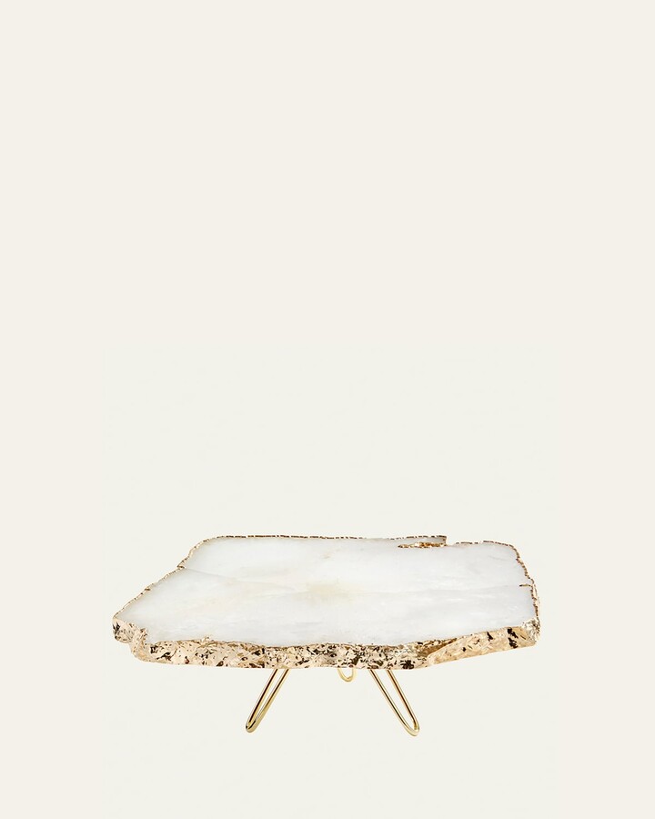 ANNA New York Torta Gold-Plated Cake Stand