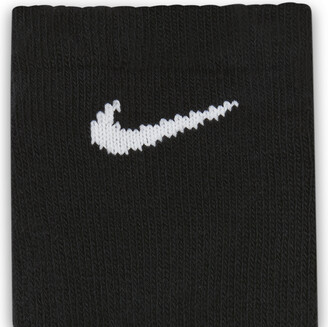 Nike Dri-FIT Little Kids' No-Show Socks (6 Pairs) in Black