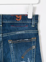 Thumbnail for your product : Dondup Kids Distressed Slim-Fit Jeans