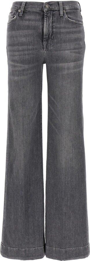 7 For All Mankind Modern Dojo Jeans Gray