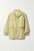Thumbnail for your product : Apiece Apart Selva Linen And Organic Cotton-blend Twill Jacket - Green