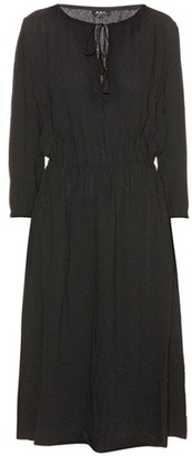 A.P.C. Long-sleeved dress