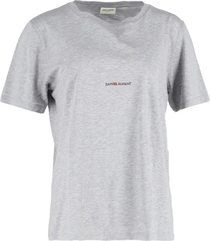 Saint Laurent Pre-Owned logo-print T-shirt
