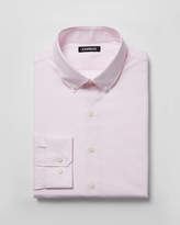Thumbnail for your product : Express Slim Striped Button Collar Dress Shirt