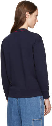 MAISON KITSUNÉ Navy Super Sweatshirt