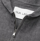 Thumbnail for your product : Our Legacy Zip-Collar Linen Shirt