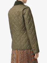 Thumbnail for your product : Burberry Monogram Motif Diamond Quilted Jacket