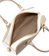Thumbnail for your product : Prada Saffiano Lux Bi-Color Bowler Bag