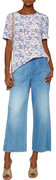 Thumbnail for your product : Equipment Riley printed washed-silk top