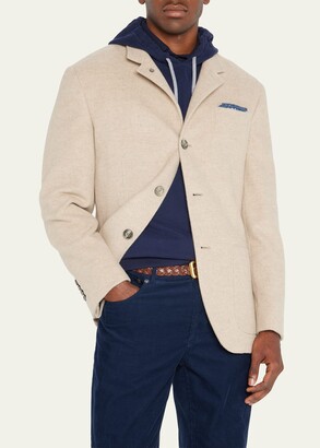 Brunello Cucinelli Men's Cashmere Blazer Jacket