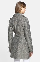 Thumbnail for your product : Kenneth Cole New York Metallic Tweed Trench Coat