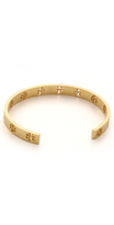 Thumbnail for your product : Tory Burch Pierced T Cuff Bracelet