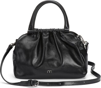 Nat & Nin Betsy Crossbody/Grab Bag in Leather with Recycled Lining