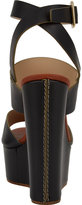 Thumbnail for your product : Chloé Double-Strap Platform Wedge Sandals