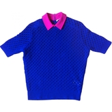 Thumbnail for your product : Carven Blue Cotton Knitwear