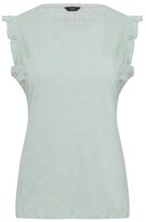 Thumbnail for your product : M&Co Broderie frill top