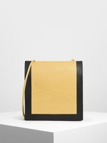 Thumbnail for your product : Charles & Keith Crumpled Effect Top Handle Bag