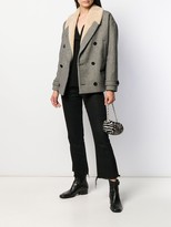 Thumbnail for your product : Saint Laurent Double-Breasted Houndstooth Jacket