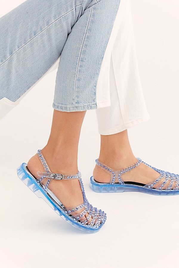 Time travel jelly sandal Clearance