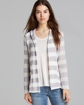 Thumbnail for your product : Splendid Cardigan - Stripe Loose Knit