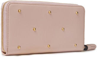 Anya Hindmarch Hexagon Studded Leather Continental Wallet