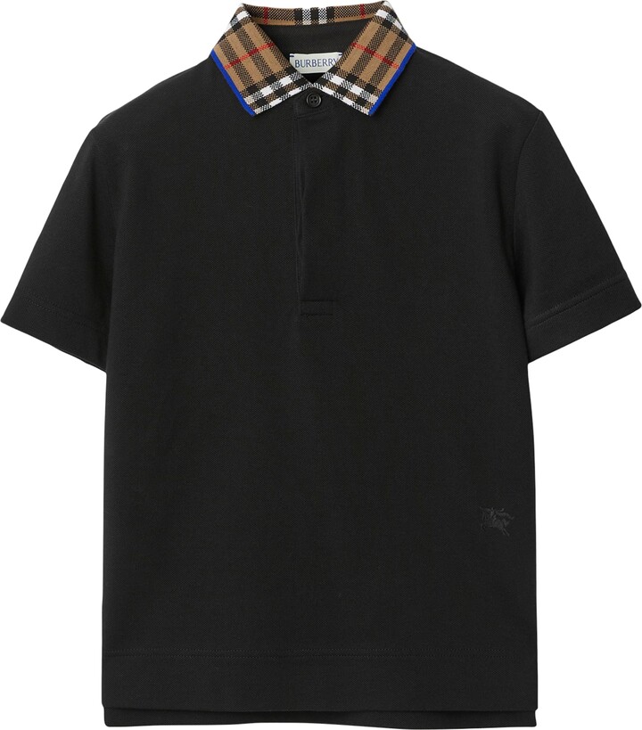 Burberry Children Cotton Polo Shirt