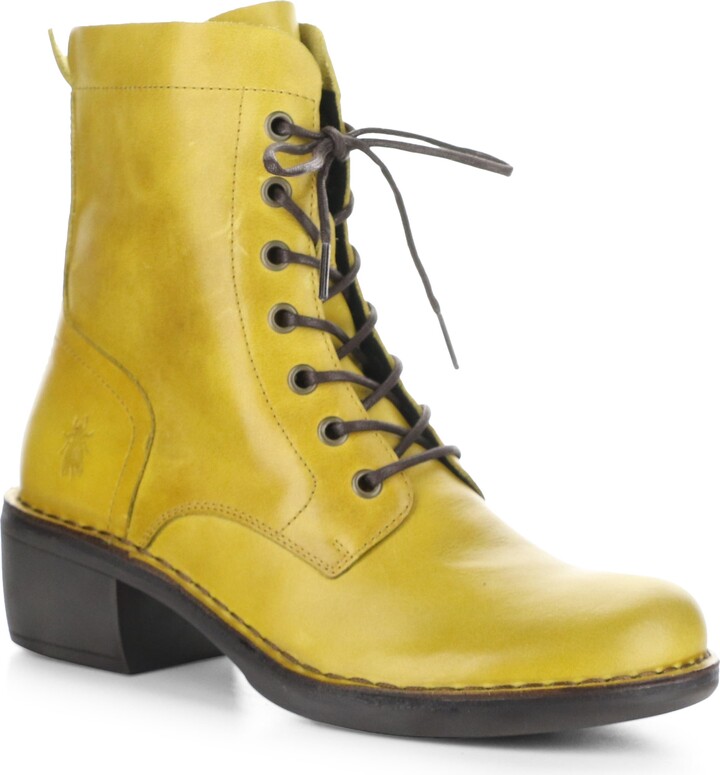 Mustard Leather Boots | Shop The Largest Collection | ShopStyle