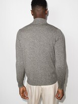 Thumbnail for your product : Brunello Cucinelli Zip-Up Wool Jumper