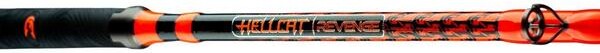 Catch The Fever Orange Hellcat Revenge Spinning Rod