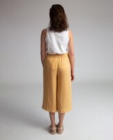 Thumbnail for your product : Beaumont Organic Nicole-May Linen Trousers in Sunflower