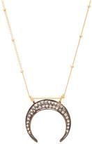 Thumbnail for your product : Natalie B Black Crescent Charm Necklace