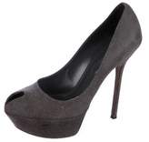 Thumbnail for your product : Sergio Rossi Peep-Toe Platform Pumps