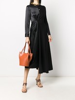 Thumbnail for your product : Ports 1961 Cinched Waist Midi Dress