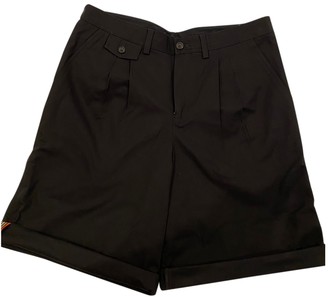 burberry black shorts