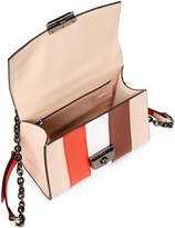 Thumbnail for your product : Longchamp Efrontee Striped Leather X-Small Crossbody