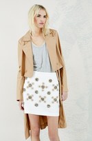 Thumbnail for your product : Tibi Beaded A-Line Miniskirt