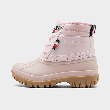 pink duck boots