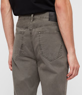 Thumbnail for your product : AllSaints Ridge Twill Tapered Jeans, Khaki