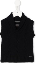 Thumbnail for your product : Lapin House Ribbed-Knit Sleeveless Vest