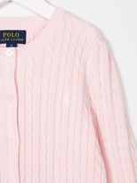 Thumbnail for your product : Ralph Lauren Kids Cable Knit Cardigan