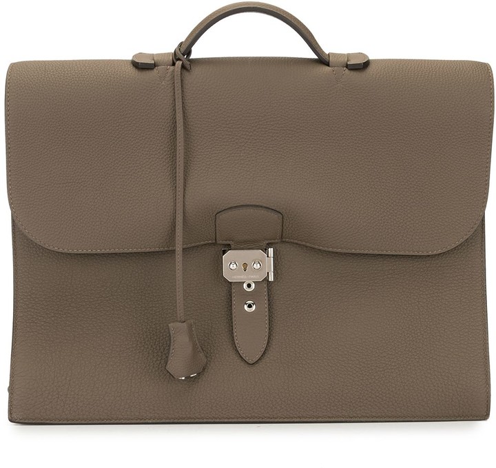 hermes mens briefcase