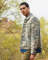 Thumbnail for your product : 7 For All Mankind Men's Camo-Print Trucker Jacket