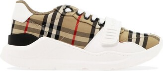 Burberry Check Sneakers | Shop The Largest Collection | ShopStyle