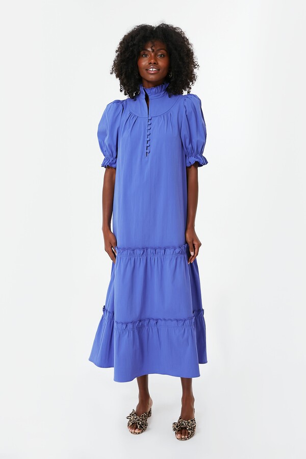 Pomander Place Azure Blue Selena Maxi Dress - ShopStyle